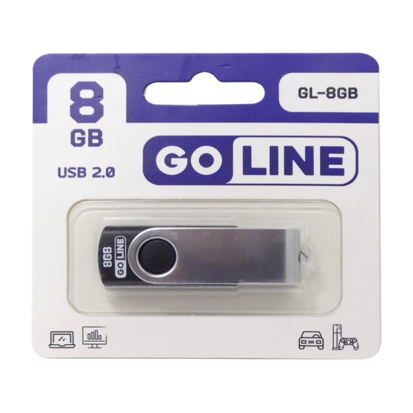 Pendrive Goline GL-8GB 8GB USB 2.0 - Cinza