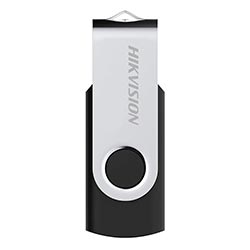 Pendrive Hikvision M200S 16GB USB 3.0 - Preto / Prata (HS-USB-M200S)