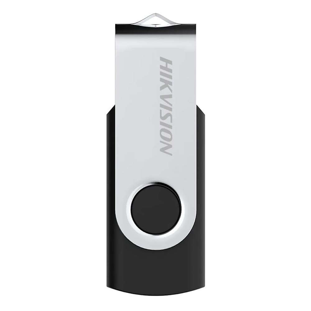 Pendrive Hikvision M200S 16GB USB 3.0 - Preto / Prata (HS-USB-M200S)