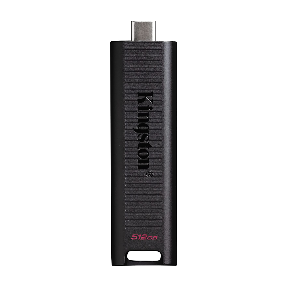 Pendrive Kingston 512GB Type-C 3.2 - Preto (DTMAX/512GB)