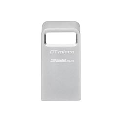 Pendrive Kingston DataTraveler Micro 256GB USB 3.2 - Prata (DTMC3G2/256GB)