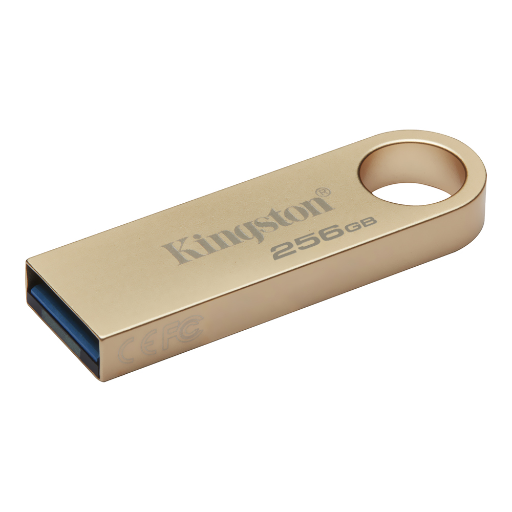 Pendrive Kingston DataTraveler SE9 G3 256GB USB 3.2 - Dourado (DTSE9G3/256GB)