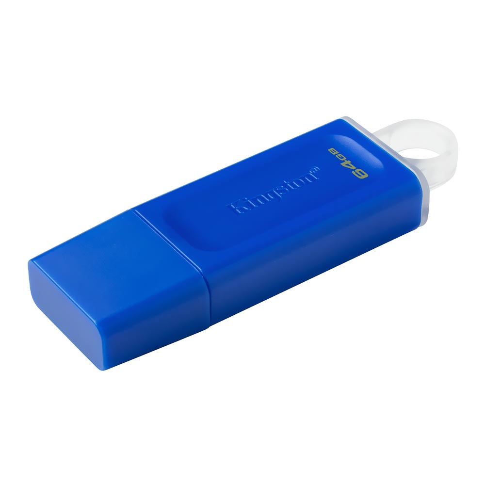 Pendrive Kingston Exodia 64GB USB 3.2 - Azul (KC-U2G64-7GB)