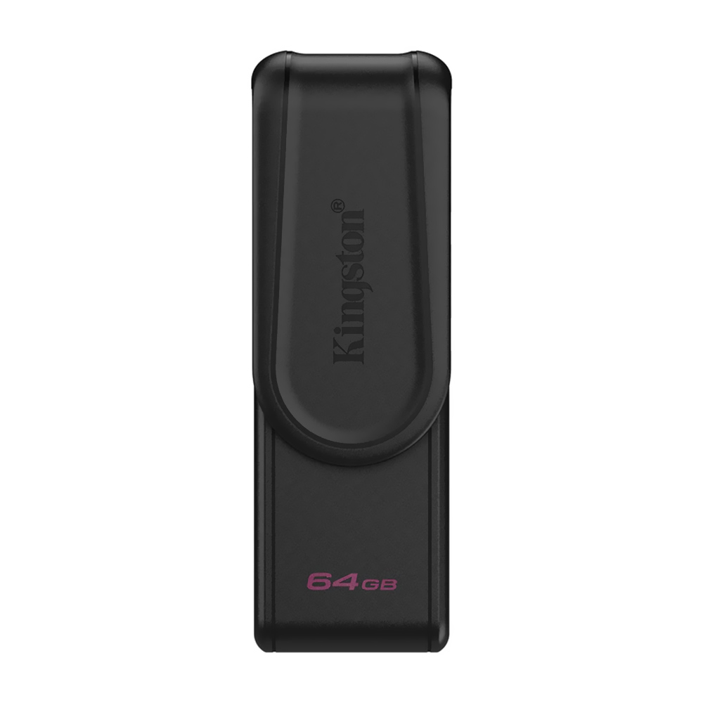 Pendrive Kingston Exodia S 64GB USB 3.2 - Preto (DTXS/64GB)