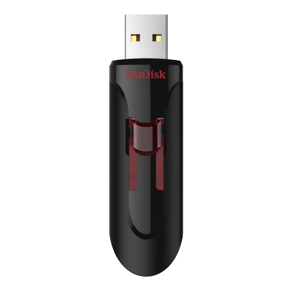 Pendrive SanDisk Cruzer Glide 256GB USB 3.0 - Preto (SDCZ600-256G-G35)