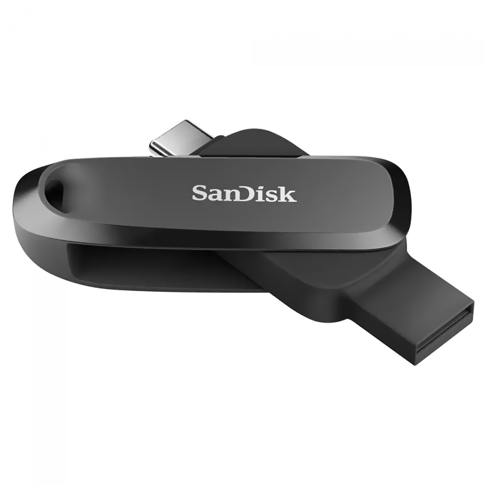 Pendrive SanDisk G46 Phone Drive 128GB USB-C / USB 3.2 - Preto (SDDDC6-128G-G46)