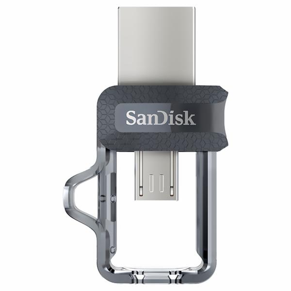 Pendrive SanDisk G46 Ultra Dual Drive 128GB USB M3.0 - Preto