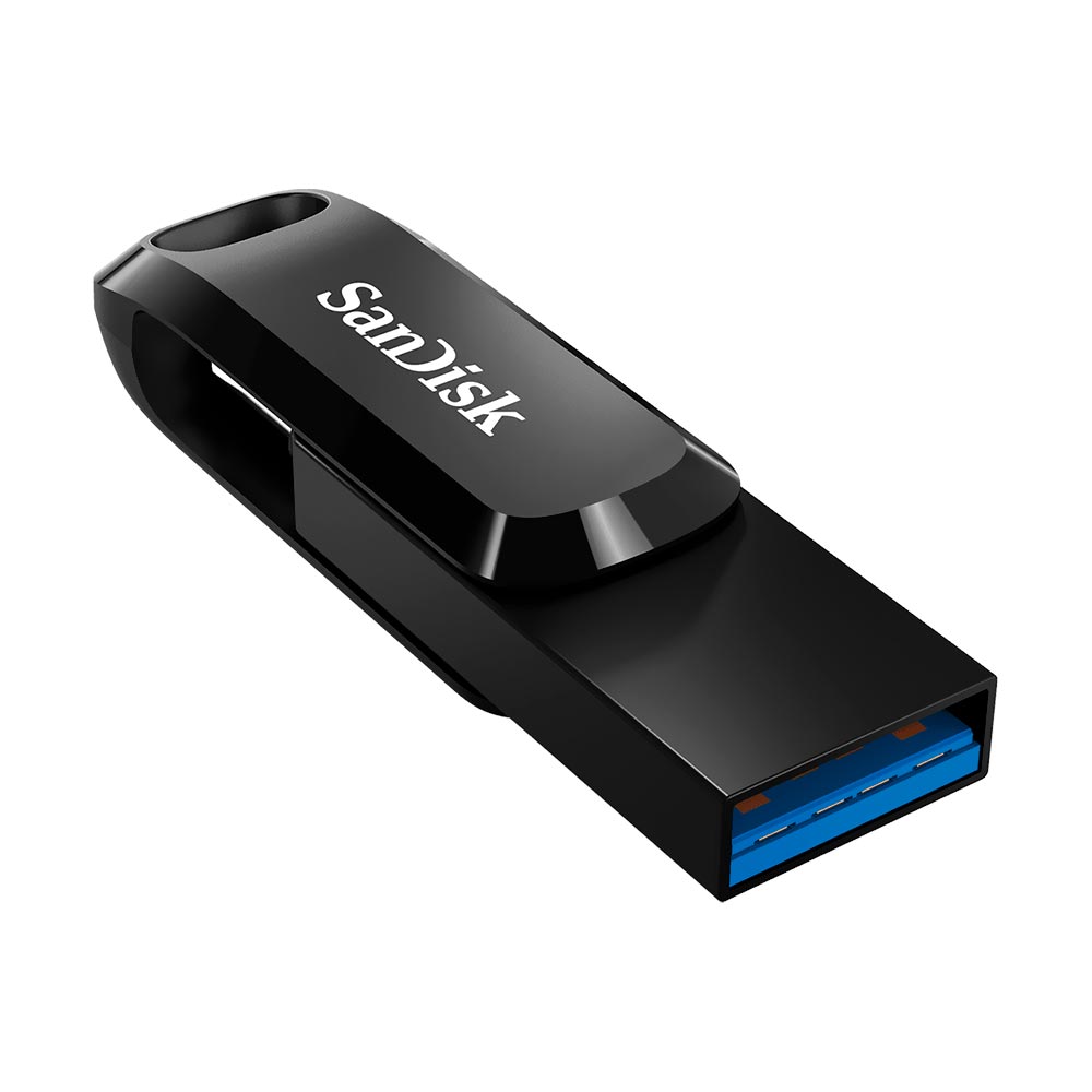 Pendrive SanDisk G46 Ultra Dual Drive Go 32GB USB 3.1 / Type-C - Preto (SDDDC3-032G-G46)