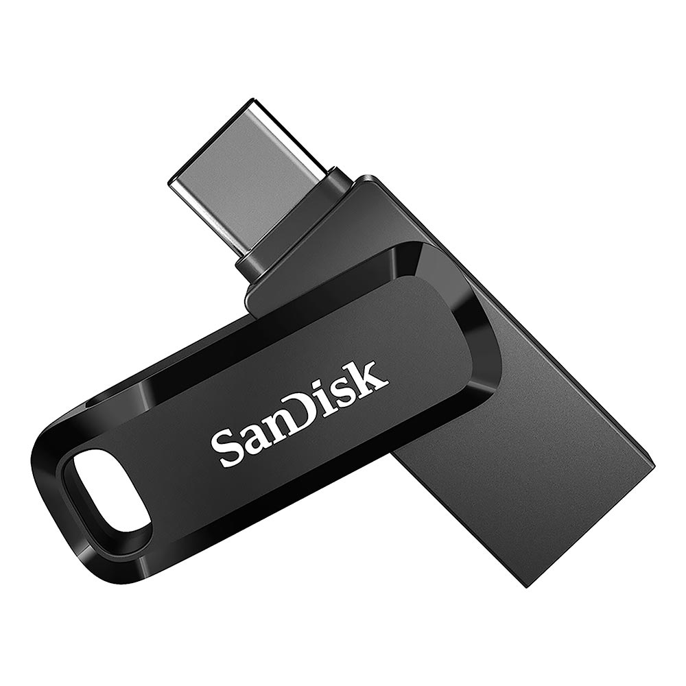 Pendrive SanDisk G46 Ultra Dual Drive Go 32GB USB 3.1 / Type-C - Preto (SDDDC3-032G-G46)