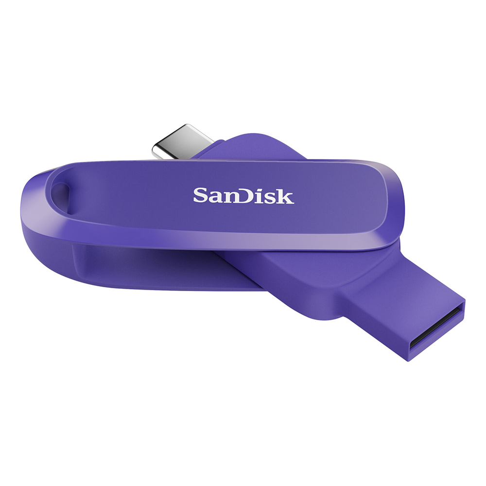 Pendrive SanDisk G46PO Phone Drive 64GB USB-C / USB 3.2 - Roxo (SDDDC6-064G-G46PO)