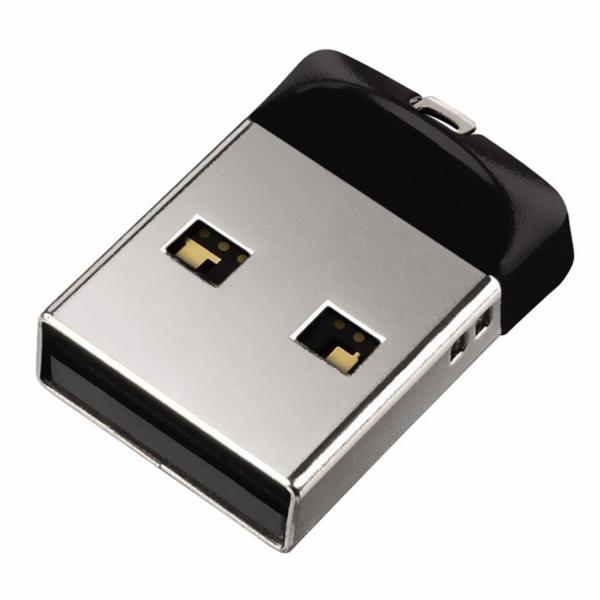 Pendrive SanDisk Mini Z33 Cruzer Fit 64GB USB 2.0 - Preto