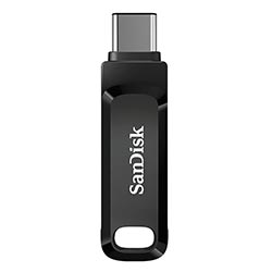 Pendrive SanDisk Ultra Dual Drive Go 128GB USB-C / USB 3.2 - Preto (SDDDC3-128G-G46)