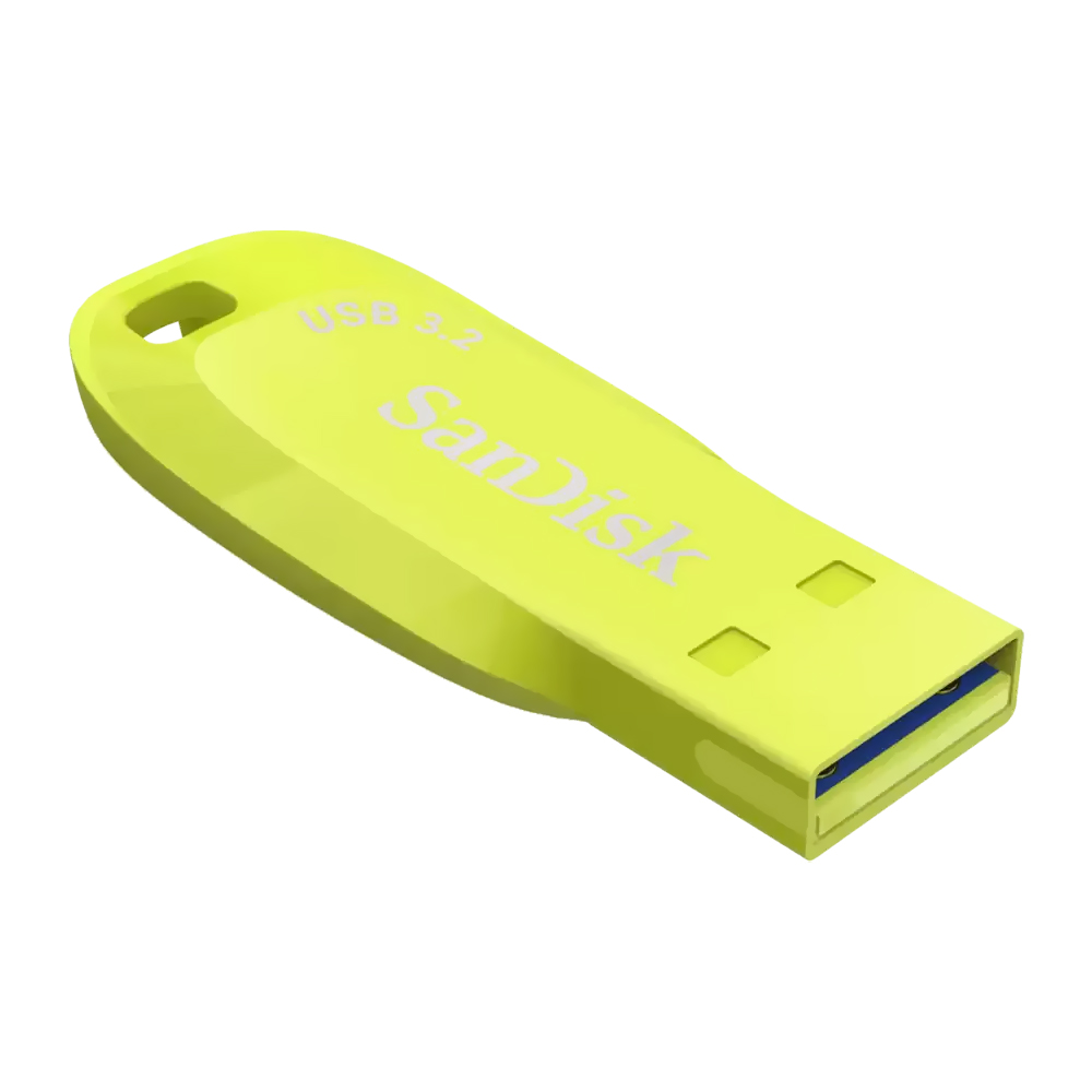 Pendrive SanDisk Z410 Ultra Shift 128GB USB 3.2 - Amarelo (SDCZ410-128G-G46EP)