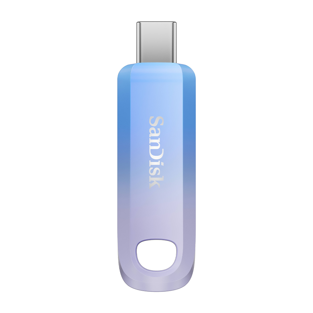Pendrive SanDisk Z75 Creator 1TB USB-C 3.2 - Azul / Roxo (SDCZ75C-1T00-G46)