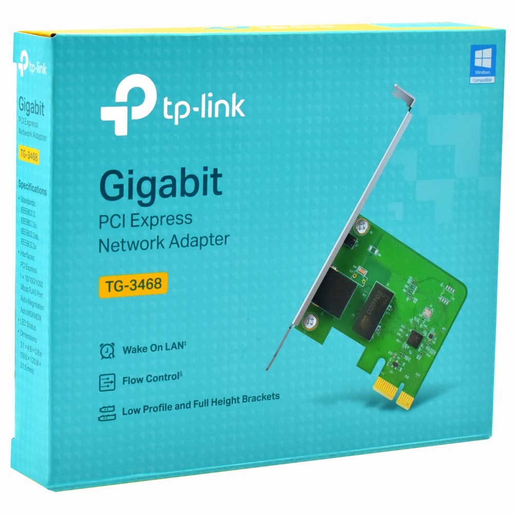 Placa de Rede PCI Express 10 / 100 / 1000 TP-Link TG-3468 