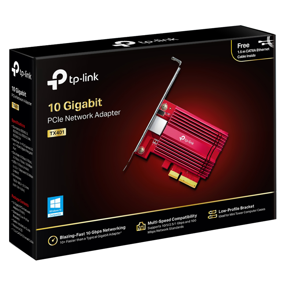 Placa de Rede PCI Express Tp-Link TX401 - 10/100/1000