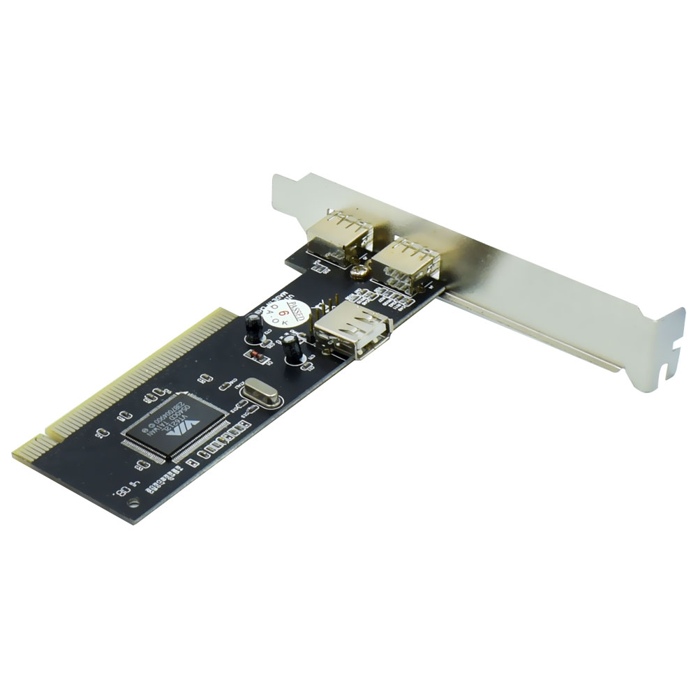 Placa PCI 2 + 1 Saída USB 2.0