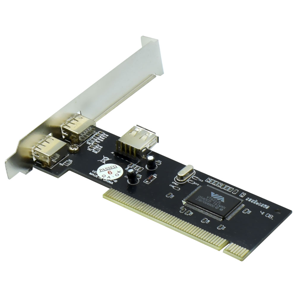Placa PCI 2 + 1 Saída USB 2.0