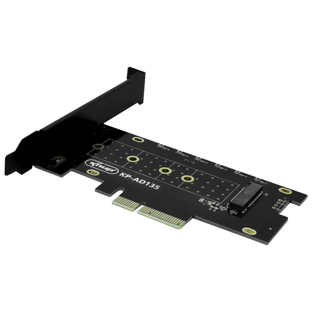 Placa PCI Express Knup KP-AD135 1 Saída / M.2 NVMe Pro 3.0