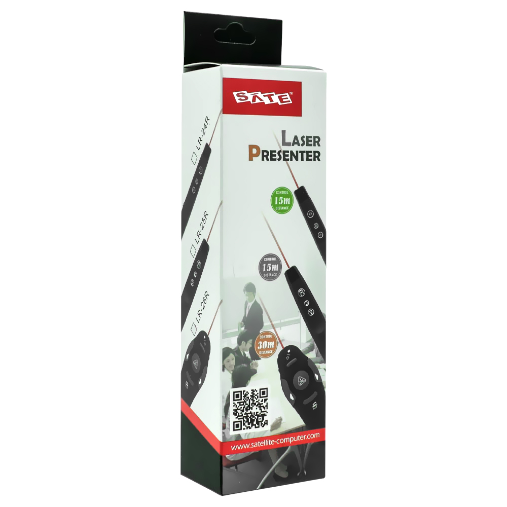 Apresentador Laser Satellite LR-25R - Preto