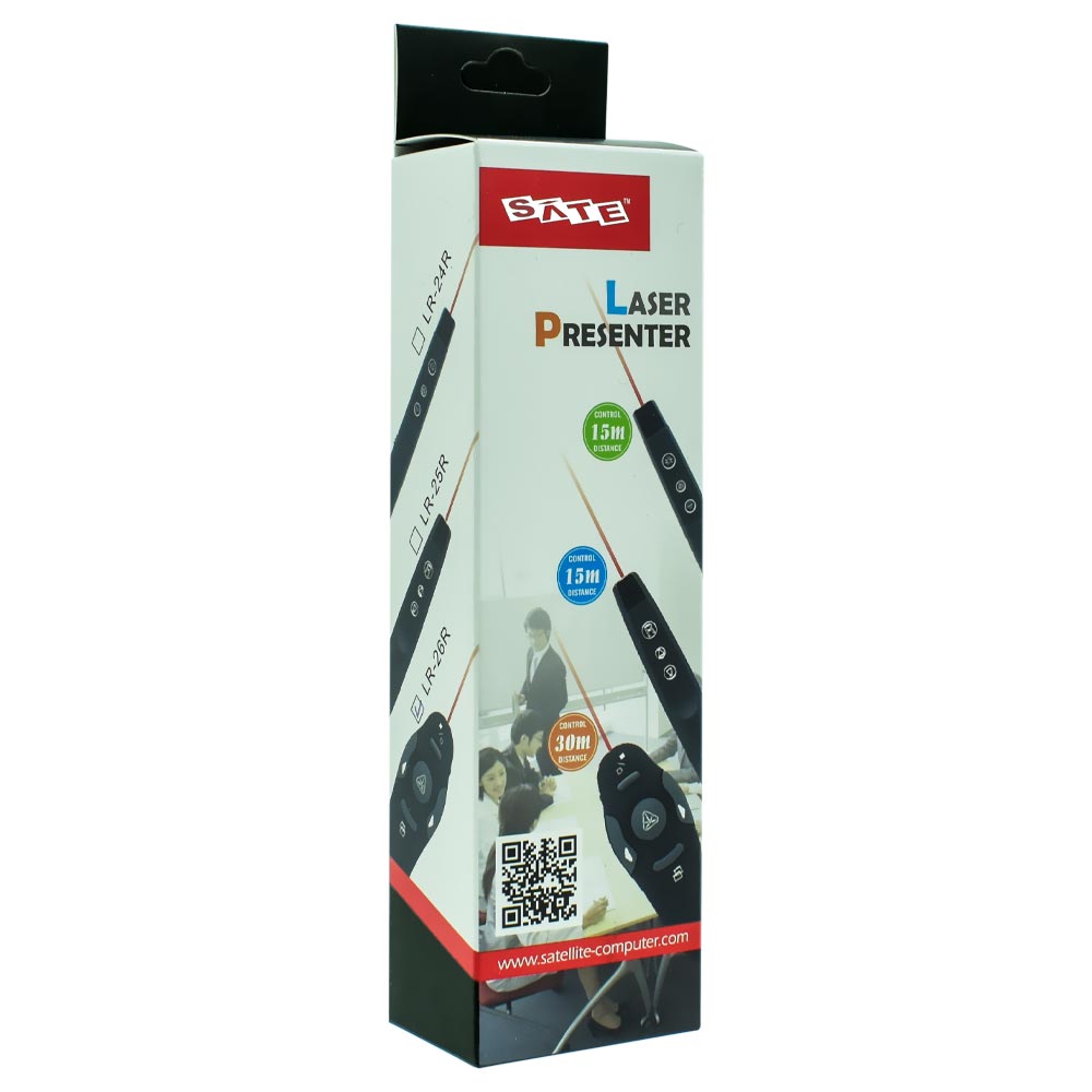 Apresentador Laser Satellite LR-26R - Preto