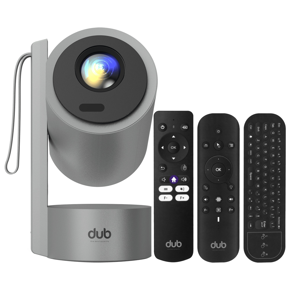 Projetor Batería Dub Home Cinema DBP4BAT 4000 Lumens - Cinza