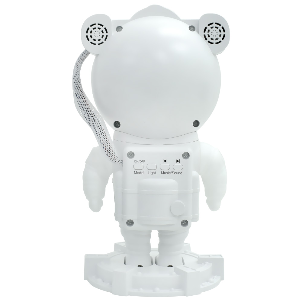 Projetor de Luz Laser Astronaut A-03 Star Light - Branco + Controle