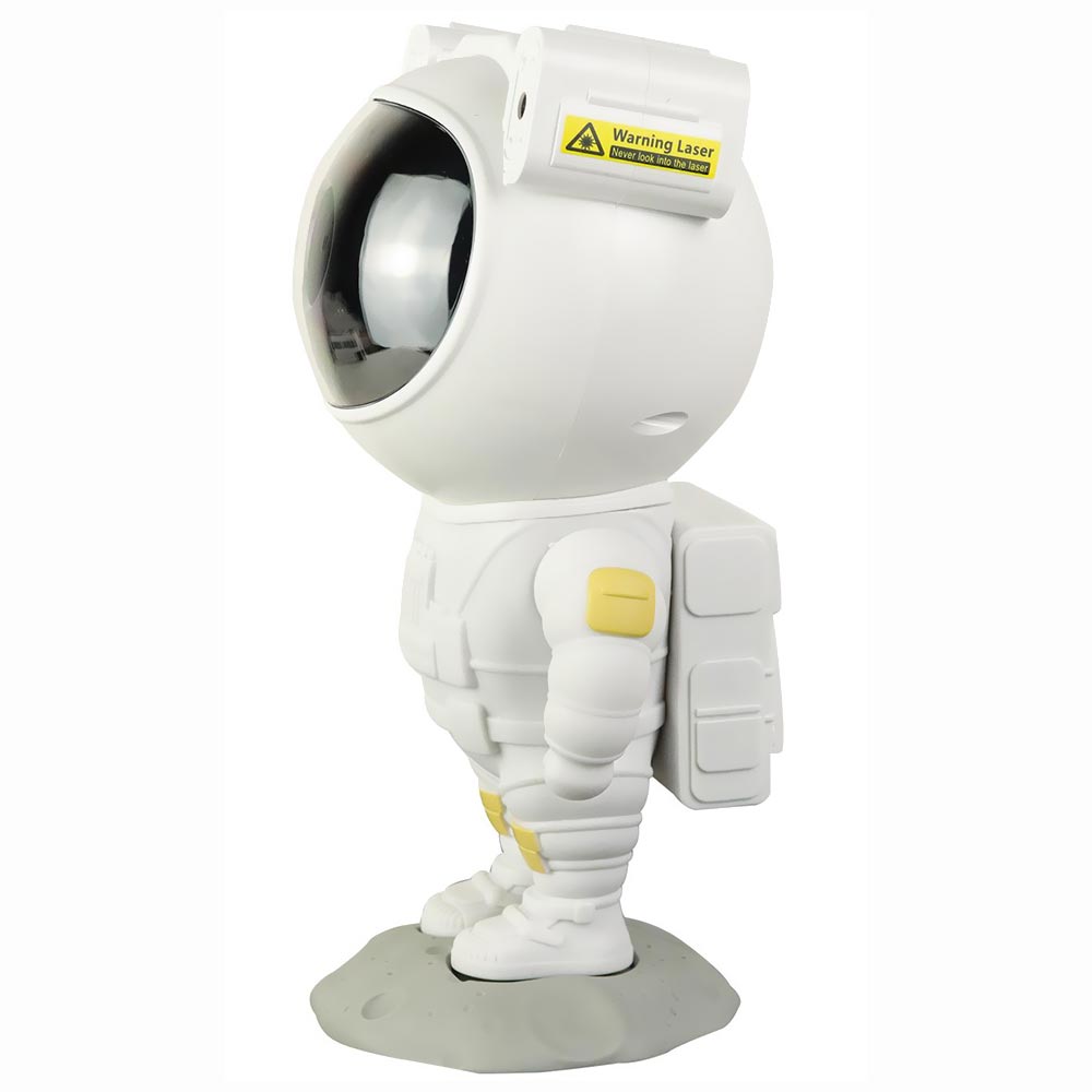Projetor de Luz Laser Astronaut TYD-YHY-001 Starry Sky - Branco + Controle
