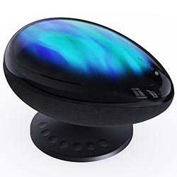 PROJETOR DE LUZ LASER WANBO GALAXY LIGHT EVA WPL11 SPEAKER/BT PRETO  