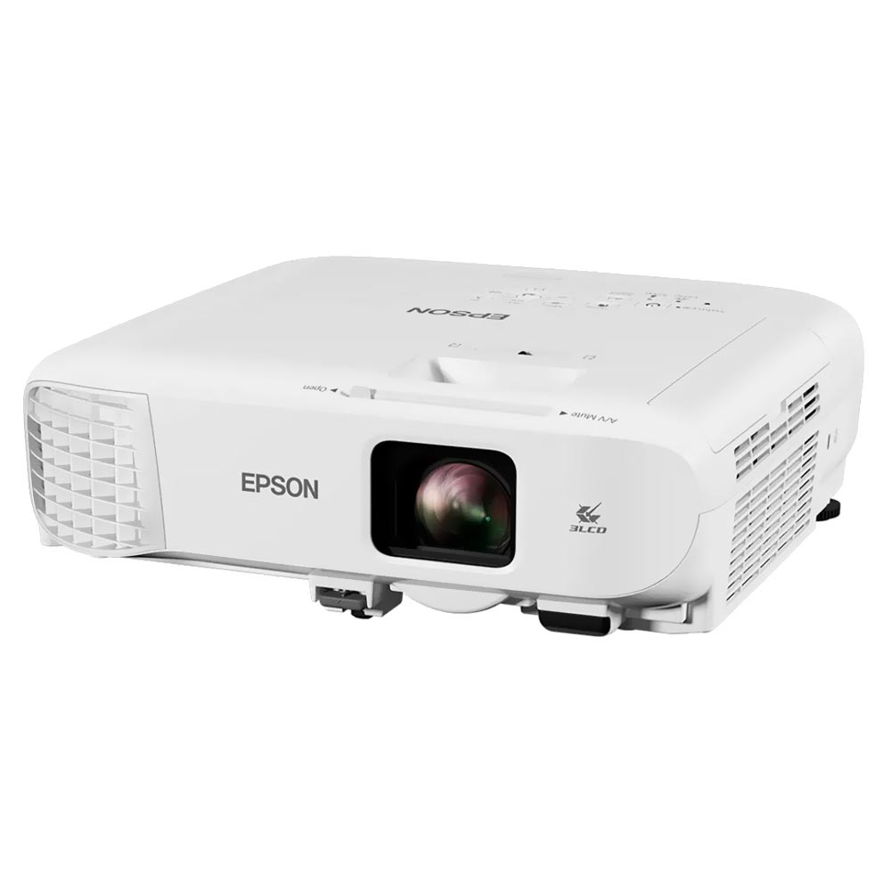 Projetor Epson E20 Power Lite 3400 Lumens - Branco