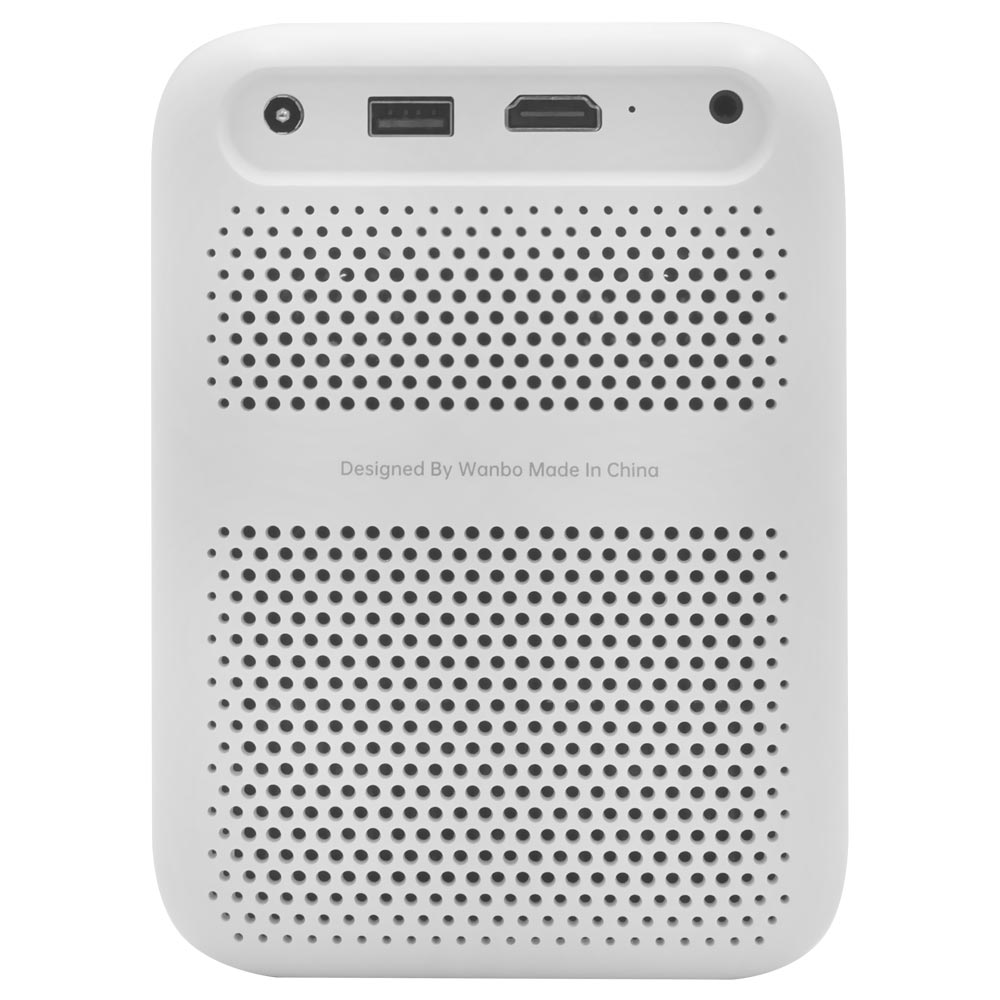 Projetor Xiaomi Wanbo LED T2 Max New Portátil 450 Lumens - Branco