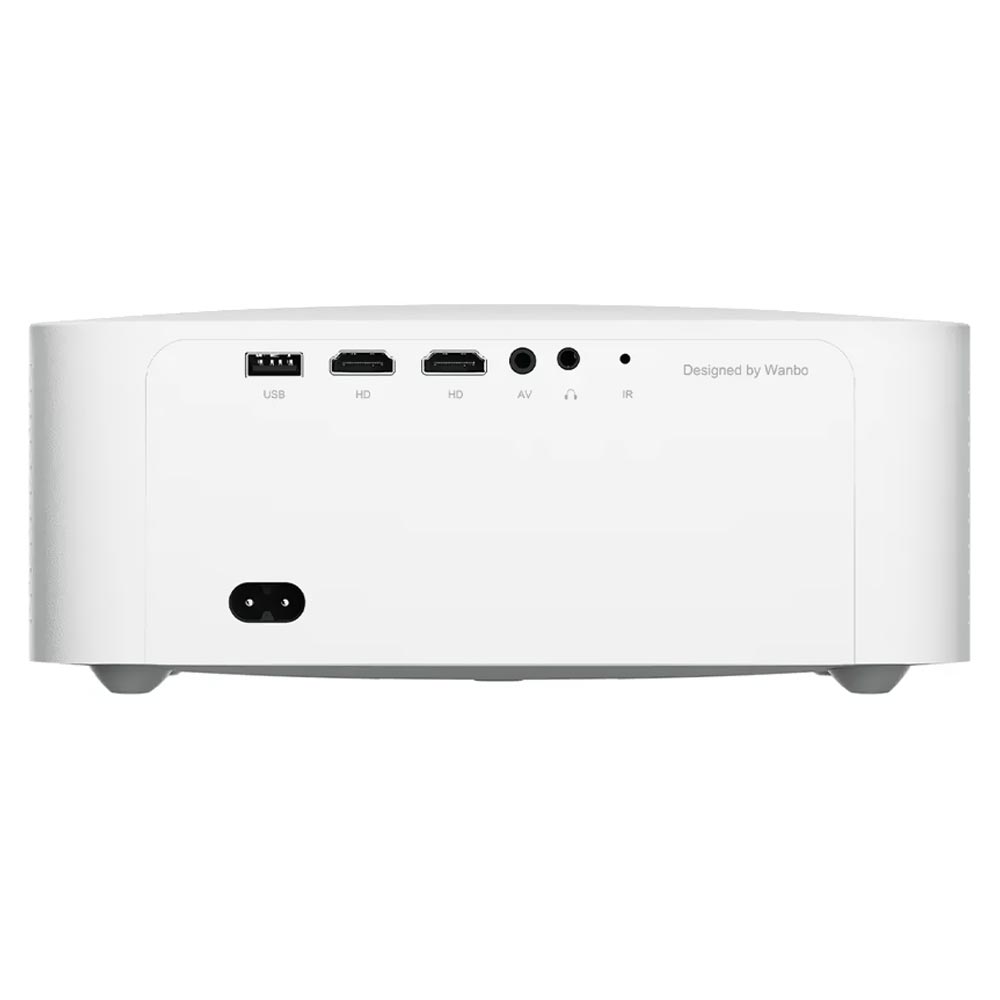 Projetor Xiaomi Wanbo LED X2 Max WPA23 Portátil 450 Lumens - Branco