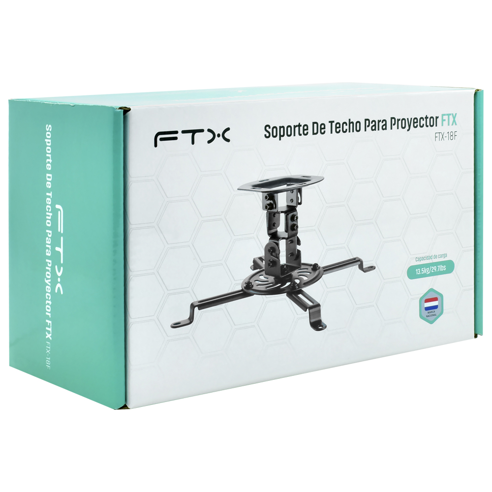 Suporte de Projetor FTX FTX-18F Teto - Preto