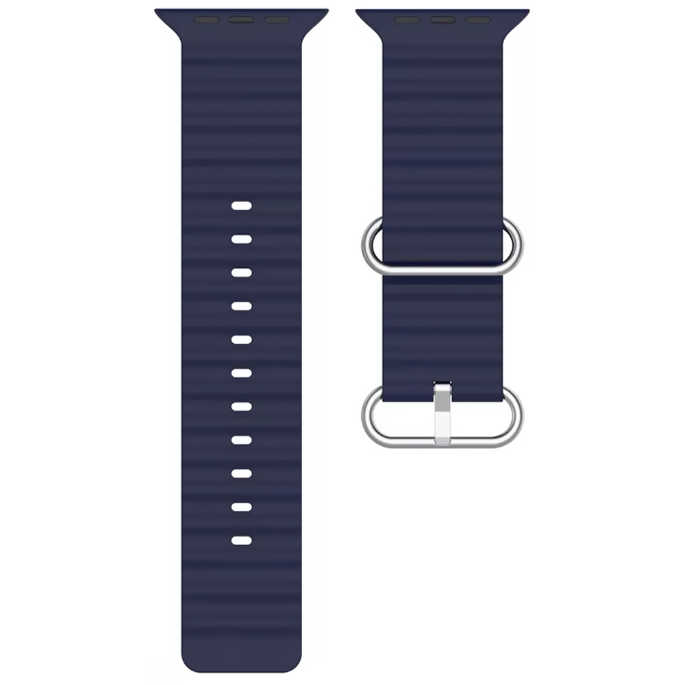 Pulseira 4Life Pure Bands Series para Apple Watch 42 / 44 / 45 / 49MM - Ocean Azul