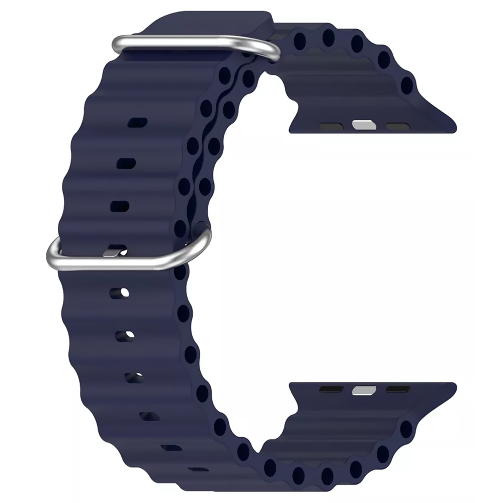 Pulseira 4Life Pure Bands Series para Apple Watch 42 / 44 / 45 / 49MM - Ocean Azul