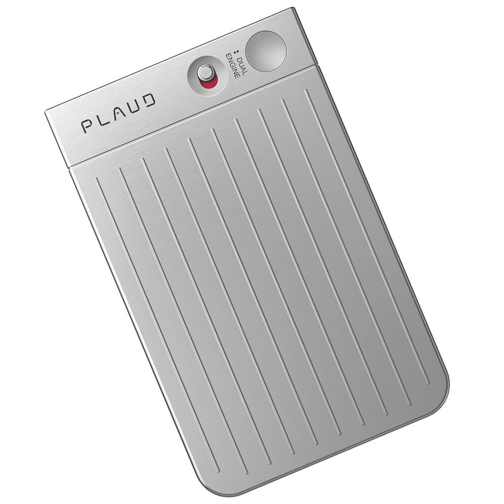 Gravador de Voz Plaud Note NB-100 com ChatGPT 64GB - Silver
