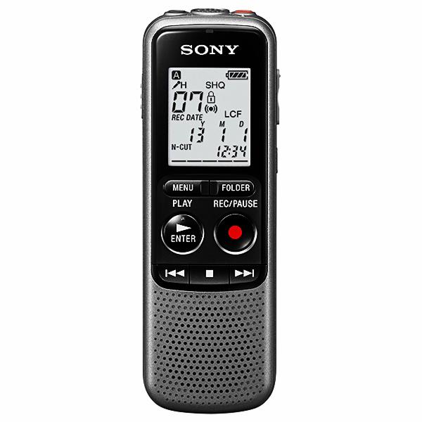 Gravador de Voz Sony ICD-PX240 4GB / 1043H - Cinza