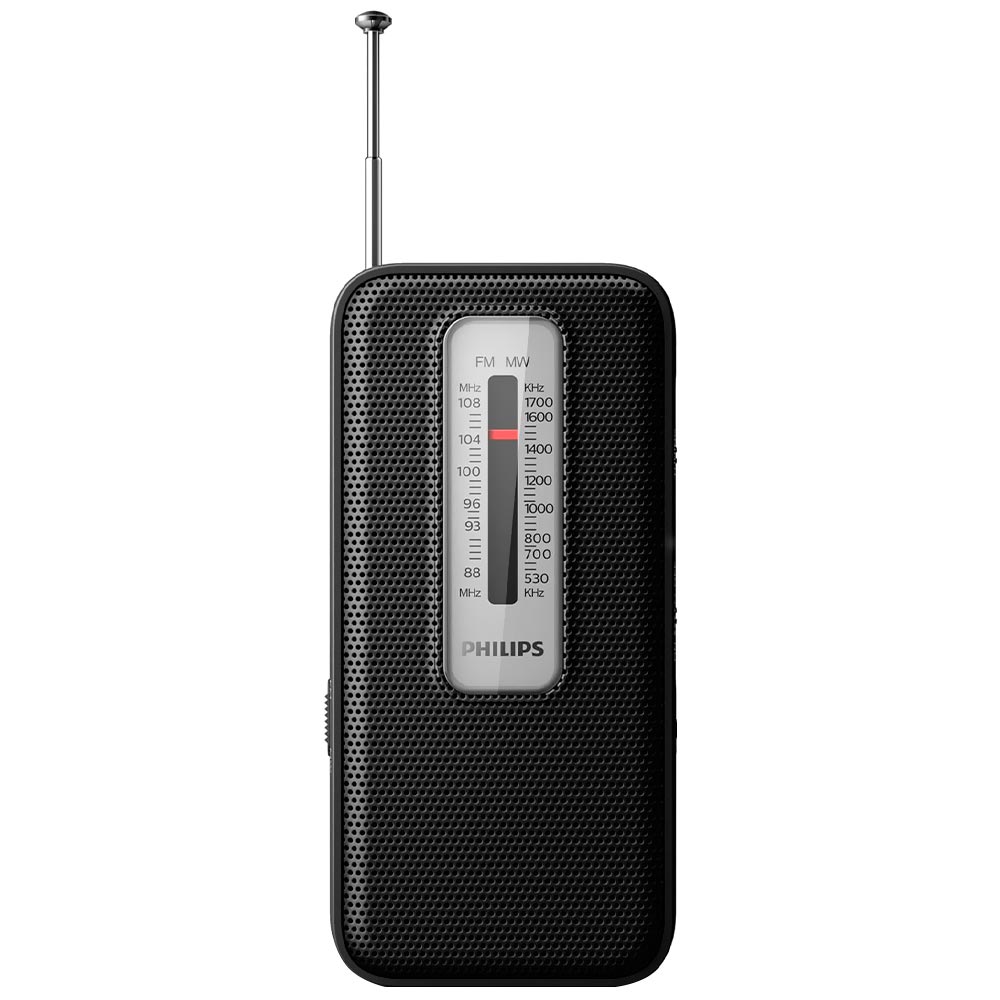 Rádio Portátil Philips R1506 FM / AM / Auxiliar - Preto