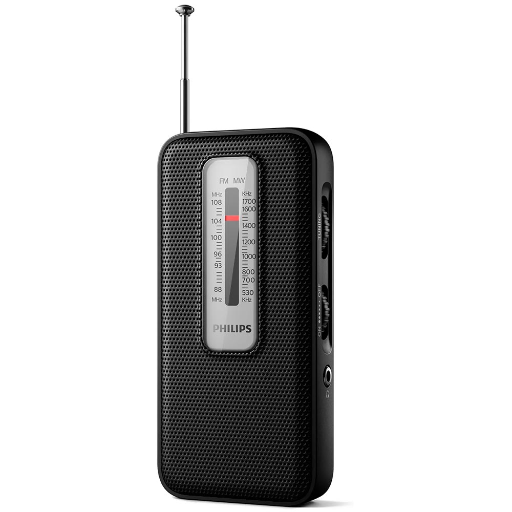 Rádio Portátil Philips R1506 FM / AM / Auxiliar - Preto