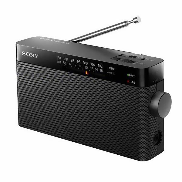 Rádio Portátil Sony ICF-306 FM / AM - Preto
