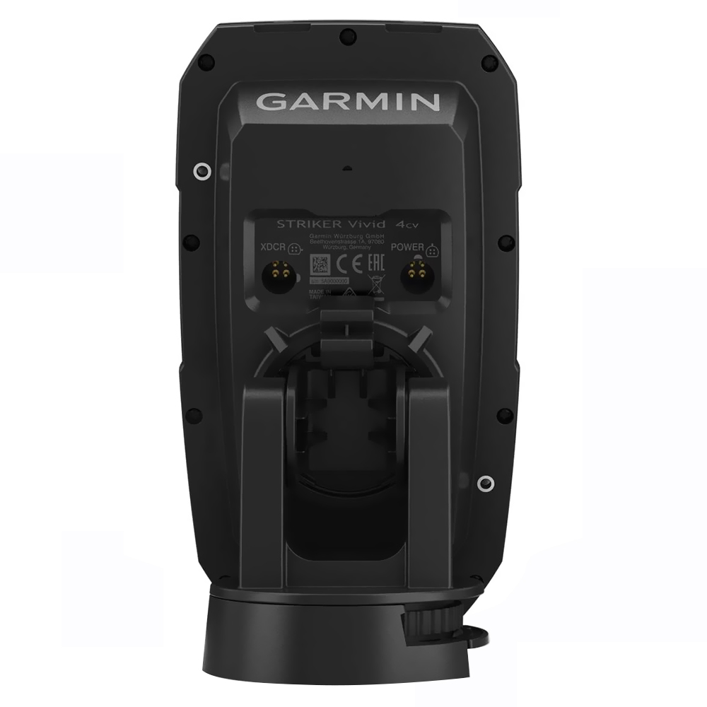 Rastreador GPS Garmin Striker Vivid 4CV / Transductor - Preto (010-02550-01)