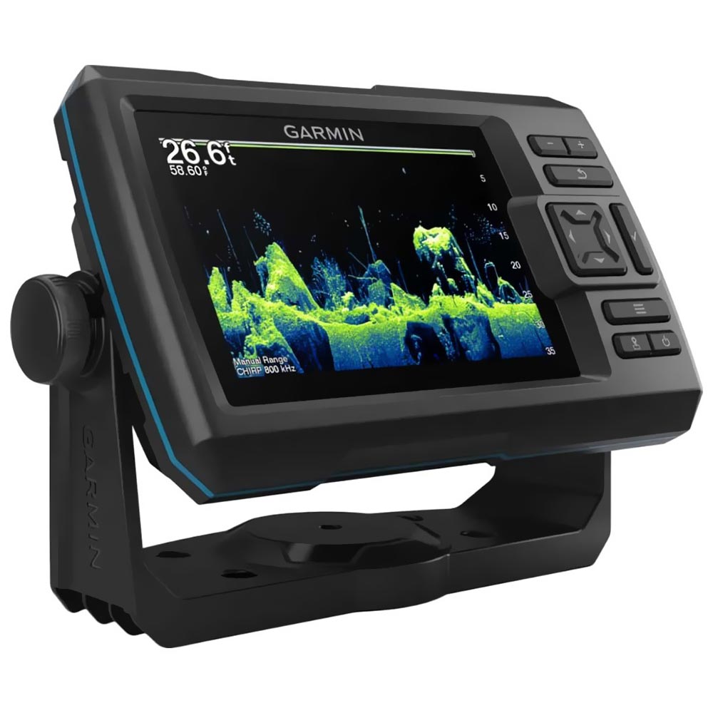 Rastreador GPS Garmin Striker Vivid 5CV / Transductor - Preto (010-02551-01)