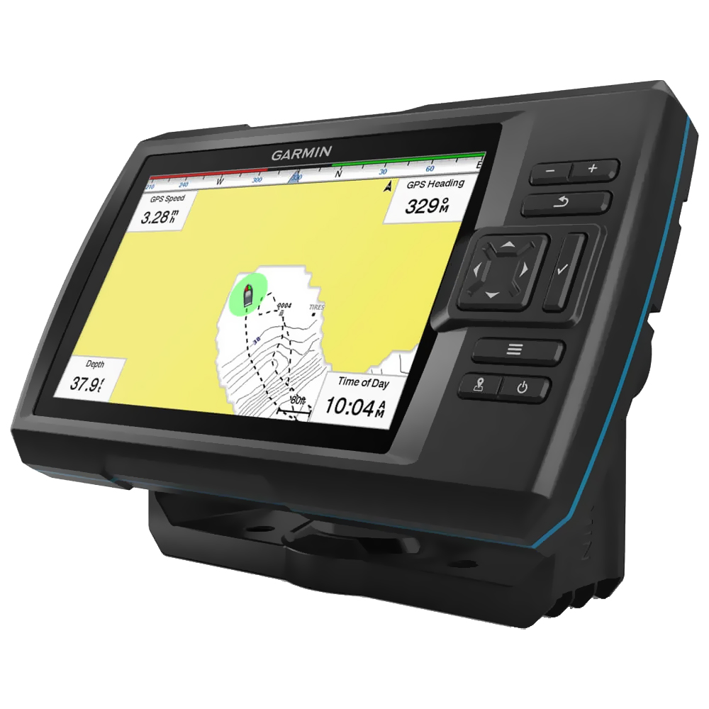 Rastreador GPS Garmin Striker Vivid 9sv 9" - Preto + Transducer Sonar (010-02554-01)