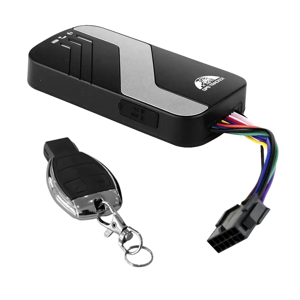 Rastreador GPS Tracker 403D GSM / GPRS / LTE / 5G / Bloqueador - Prata / Preto