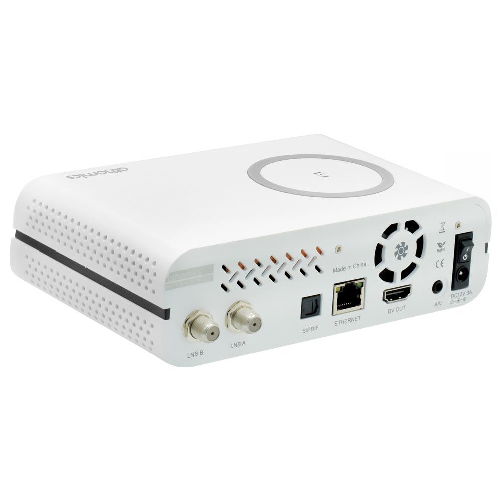 Receptor Digital FTA Athomics Inspire Qi IKS / SKS - Branco