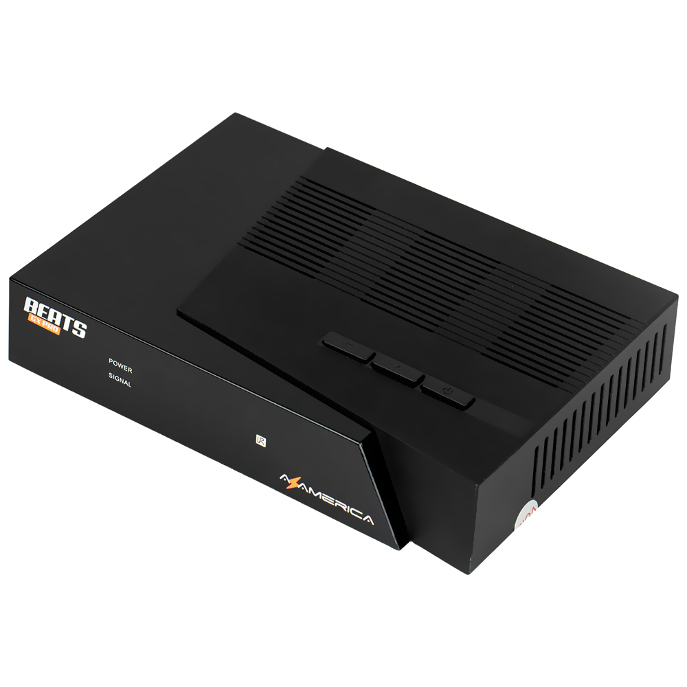 Receptor Digital FTA Azamerica Beats GX Pro IKS / SKS / IPTV - Preto
