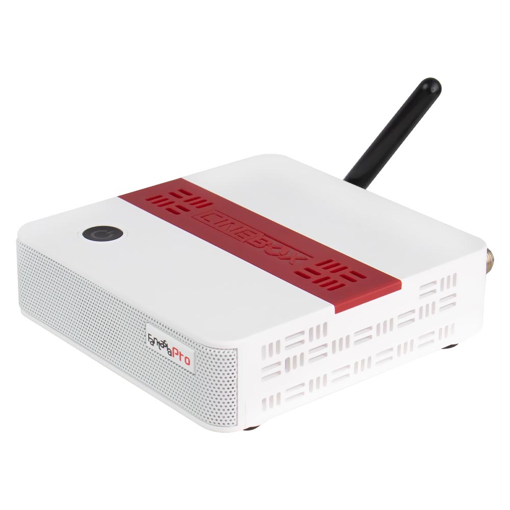 Receptor Digital FTA Cinebox Fantasia Pro IKS / SKS - Branco