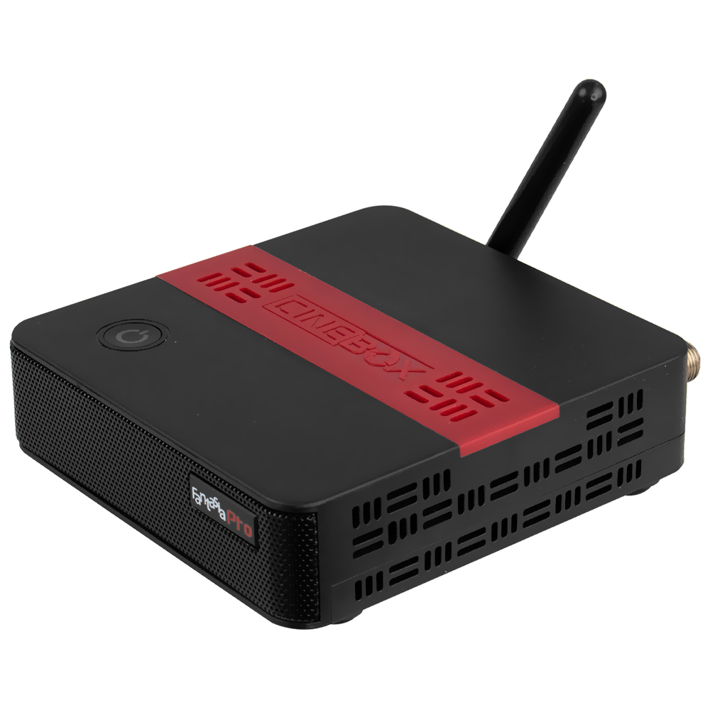Receptor Digital FTA Cinebox Fantasia Pro IKS / SKS - Preto