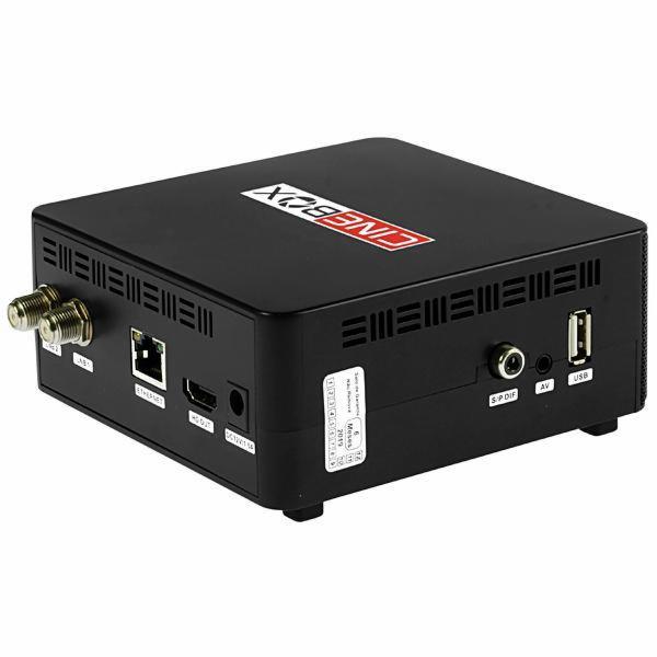 RECEPTOR DIGITAL FTA CINEBOX SUPREMO Z HDMI/USB/LAN PRETO