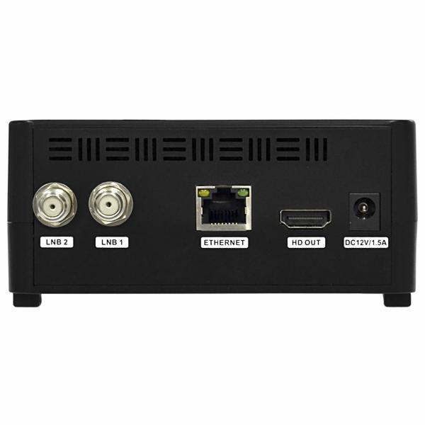 RECEPTOR DIGITAL FTA CINEBOX SUPREMO Z HDMI/USB/LAN PRETO
